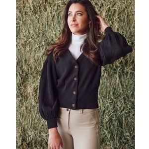 Solid Citizen Equestrian The Grace cardigan sweater EUC